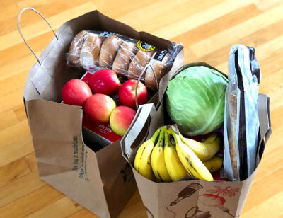 Groceries for plant-based meal planner weekly meal plan.